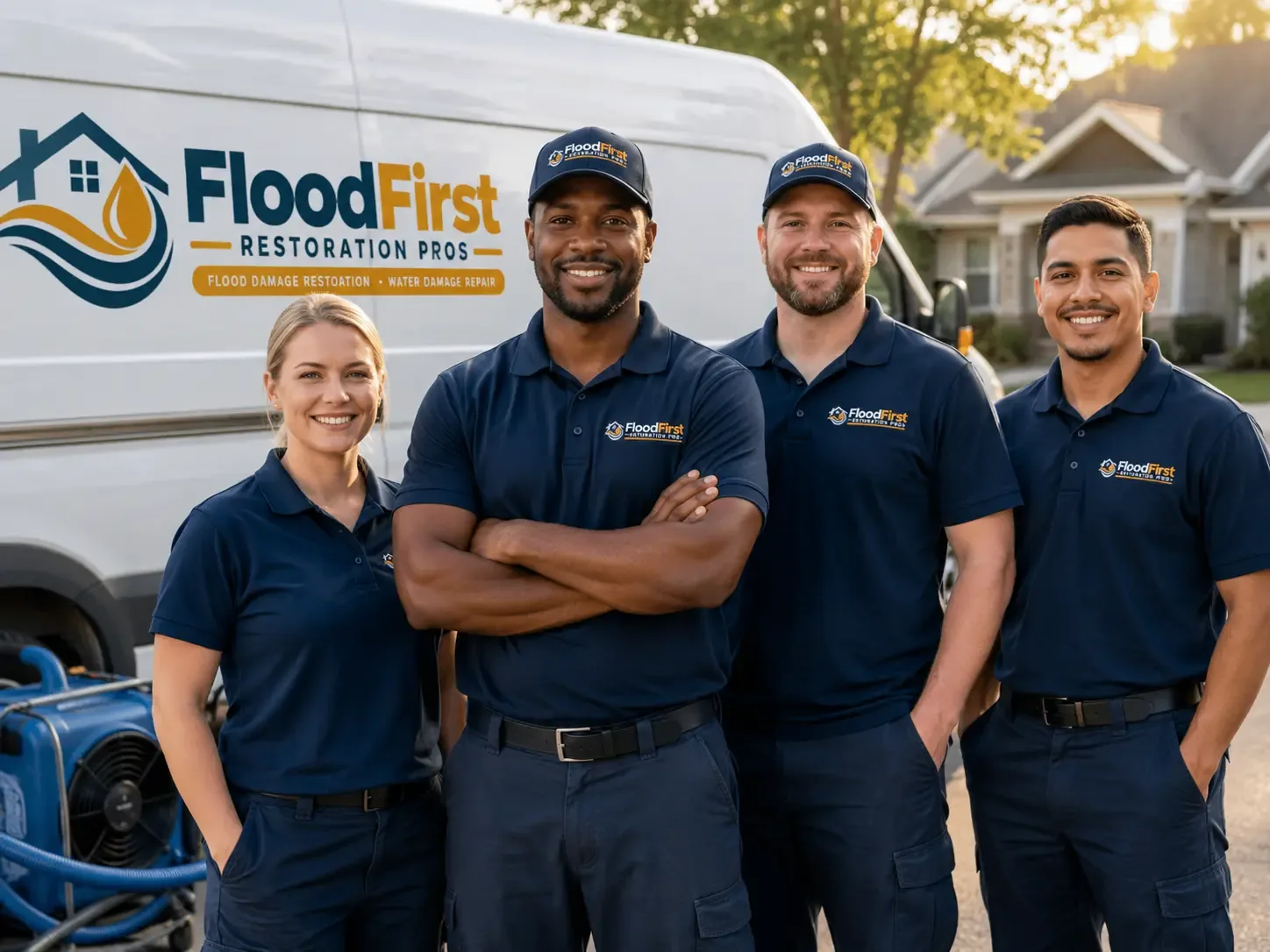 Flood Damage Restoration company in Washington Navy Yard, DC